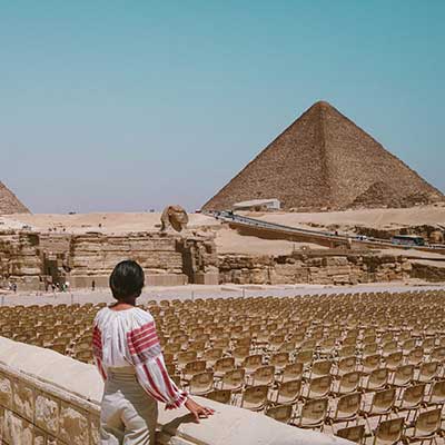 pyramids of Giza