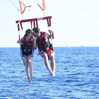 parasailing