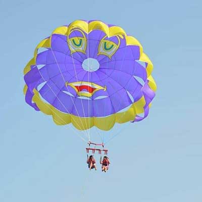 parasailing